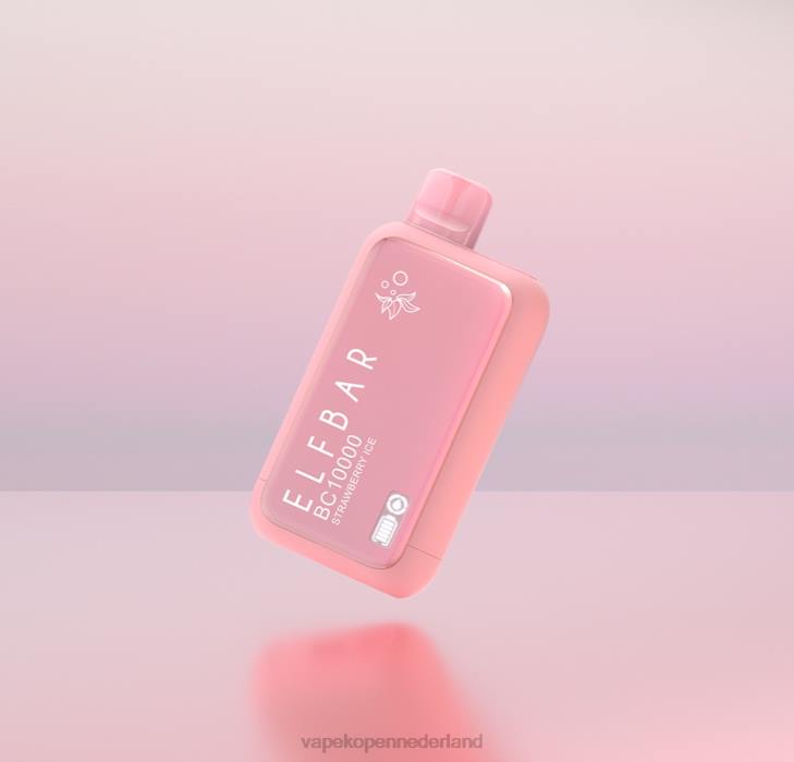 ELFBAR BC10000 Disposable Vape Dinmol Edition Strawberry Ice P0TN16